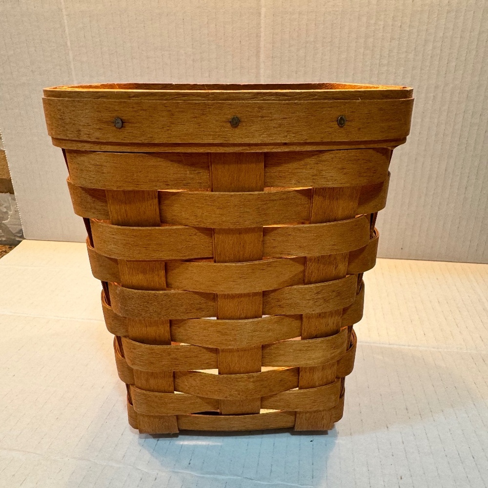 Longaberger Small Spoon Basket w/plastic protector